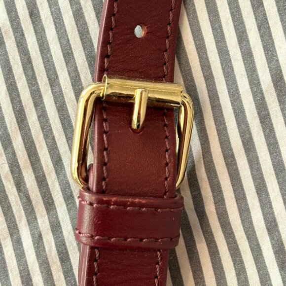 A.P.C. Burgundy Crossbody Bag - Picture 6 of 6